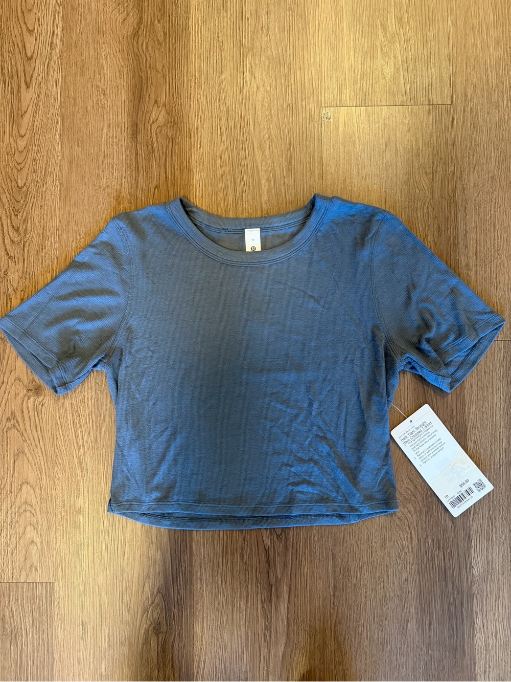 lululemon hold tight cropped t-shirt